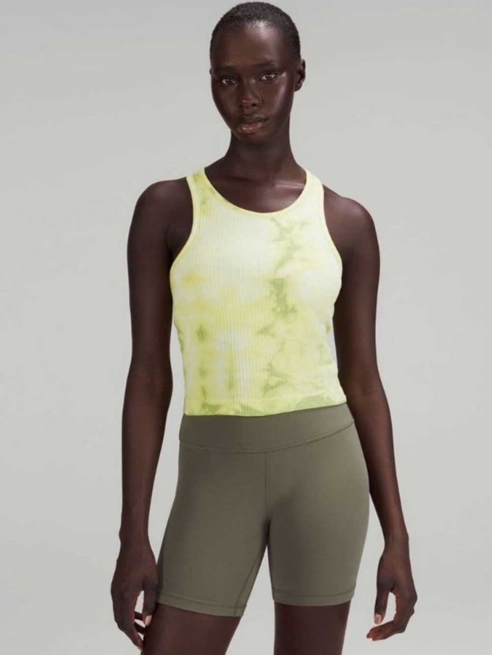 Lululemon Ebb to Street Cropped Racerback Tank Top